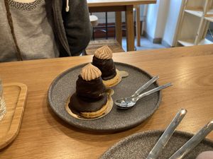 oldschool likérové špičky at Share Sweet and Espresso Bar in Prague