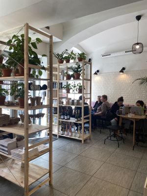   at Share Sweet and Espresso Bar in Prague