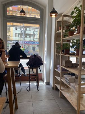   at Share Sweet and Espresso Bar in Prague