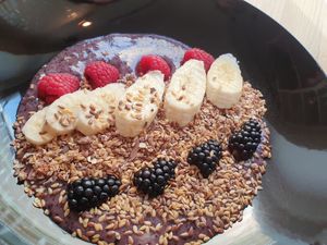 Smoothie bowl at Share Sweet and Espresso Bar in Prague