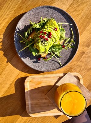 Avocado sandwich 🥑 🥪 🌱👍 at Share Sweet and Espresso Bar in Prague