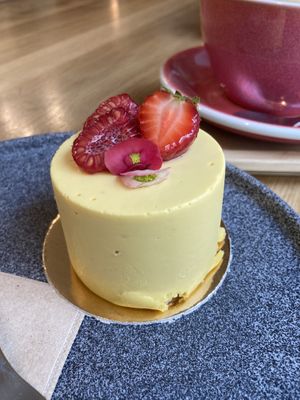 Raw fruit cake   at Share Sweet and Espresso Bar in Prague