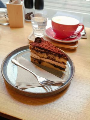 Tiramisu at Share Sweet and Espresso Bar in Prague