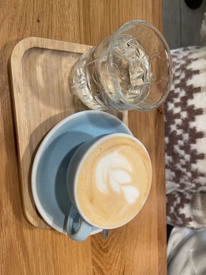 Capuchinno   at Share Sweet and Espresso Bar in Prague