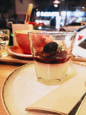 Panna Cotta at Share Sweet and Espresso Bar in Prague