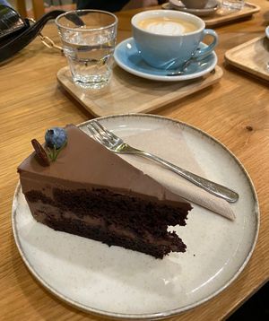   at Share Sweet and Espresso Bar in Prague