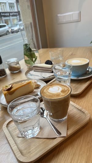   at Share Sweet and Espresso Bar in Prague