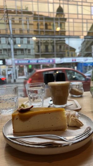   at Share Sweet and Espresso Bar in Prague