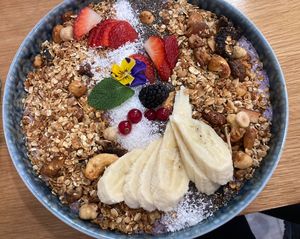 Smoothie bowl   at Share Sweet and Espresso Bar in Prague