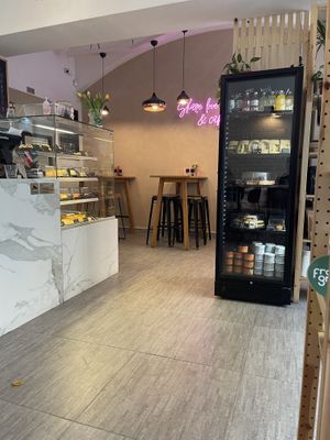   at Share Sweet and Espresso Bar in Prague