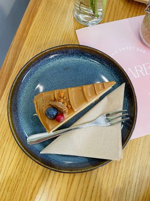 lotus cheesecake— so yum!   at Share Sweet and Espresso Bar in Prague