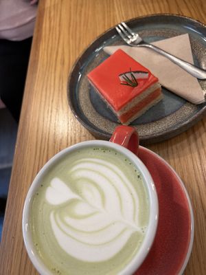   at Share Sweet and Espresso Bar in Prague