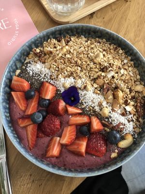 Smoothie bowl   at Share Sweet and Espresso Bar in Prague