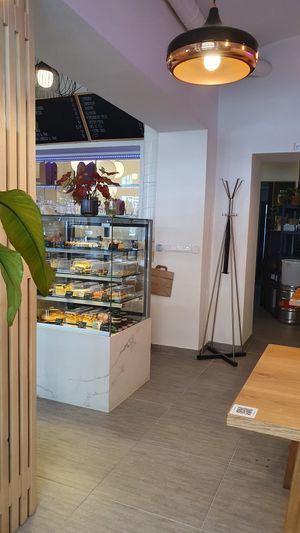 Interior at Share Sweet and Espresso Bar in Prague