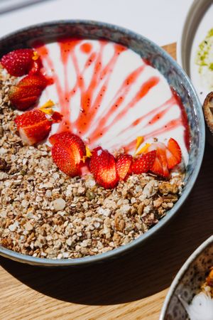 Vanilla granola   at Share Sweet and Espresso Bar in Prague