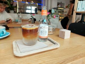 Espresso tonic at Share Sweet and Espresso Bar in Prague