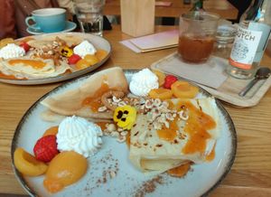 Palačinky at Share Sweet and Espresso Bar in Prague