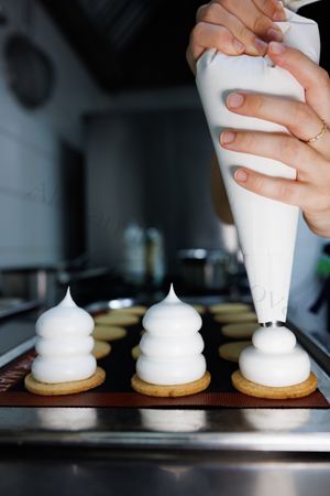 Traditional Czech Indiánek at Share Sweet and Espresso Bar in Prague