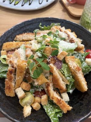 Ceasar salad  at Share Sweet and Espresso Bar in Prague