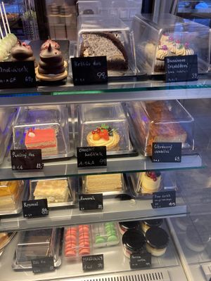 More cake options  at Share Sweet and Espresso Bar in Prague