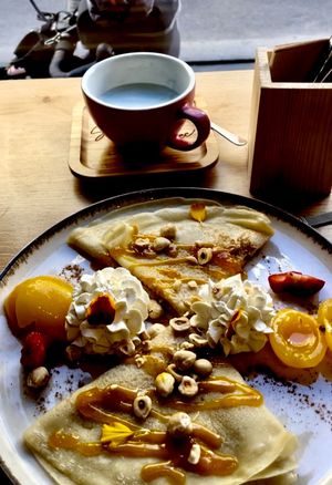 Crepes   at Share Sweet and Espresso Bar in Prague