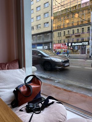   at Share Sweet and Espresso Bar in Prague