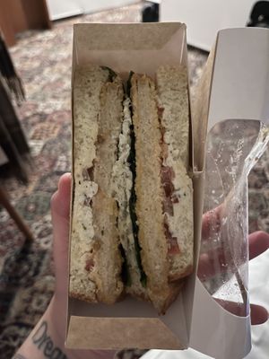 Caesar salad  at Share Sweet and Espresso Bar in Prague