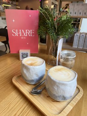 Cappuccino   at Share Sweet and Espresso Bar in Prague