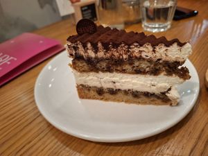 Tiramisu at Share Sweet and Espresso Bar in Prague