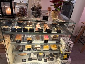 Fridge  at Share Sweet and Espresso Bar in Prague