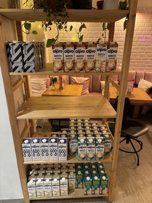 Milks  at Share Sweet and Espresso Bar in Prague