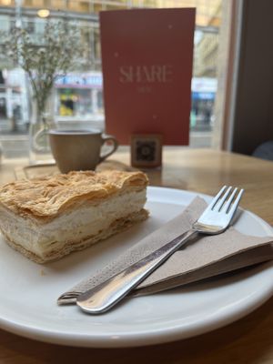   at Share Sweet and Espresso Bar in Prague