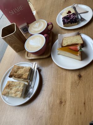   at Share Sweet and Espresso Bar in Prague