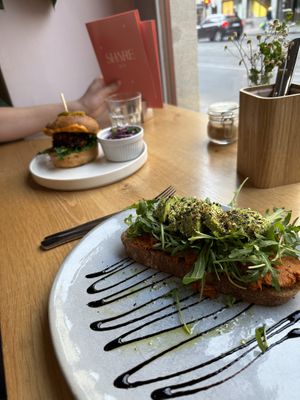   at Share Sweet and Espresso Bar in Prague