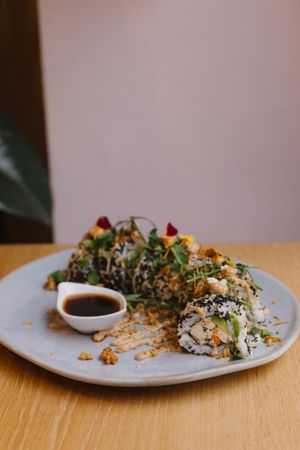 Chicken Roll at Share Sweet and Espresso Bar in Prague