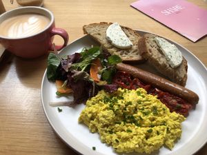   at Share Sweet and Espresso Bar in Prague