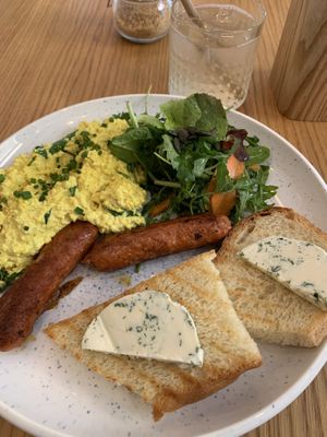 Tofu scramble  at Share Sweet and Espresso Bar in Prague