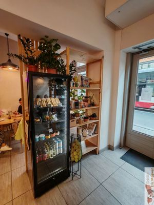 Inside at Share Sweet and Espresso Bar in Prague