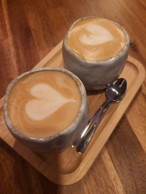 coffee at Share Sweet and Espresso Bar in Prague