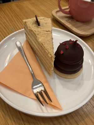   at Share Sweet and Espresso Bar in Prague