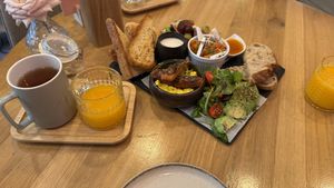   at Share Sweet and Espresso Bar in Prague