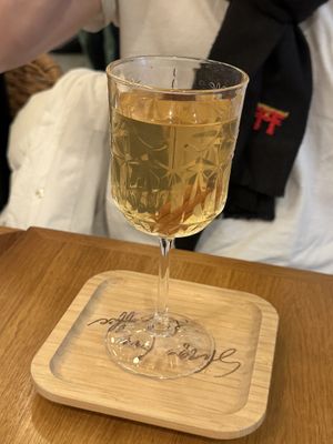 Hot apple  at Share Sweet and Espresso Bar in Prague