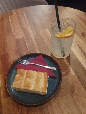 Kremeš cake at Share Sweet and Espresso Bar in Prague