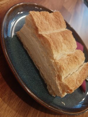 Kremeš cake at Share Sweet and Espresso Bar in Prague