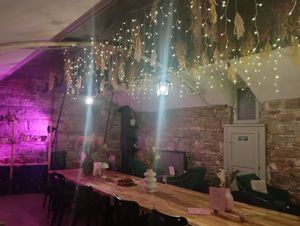 Secret garden at Share Sweet and Espresso Bar in Prague