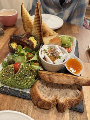Sharing breakfast - just wow! 🤩   at Share Sweet and Espresso Bar in Prague