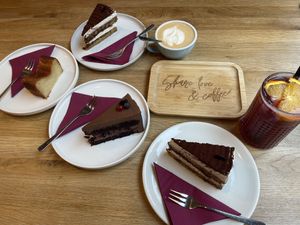   at Share Sweet and Espresso Bar in Prague