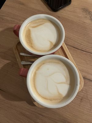 Chai tea  at Share Sweet and Espresso Bar in Prague