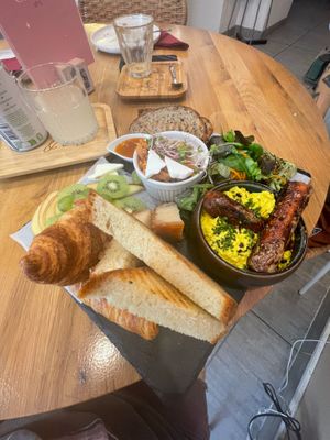 Breakfast for two at Share Sweet and Espresso Bar in Prague