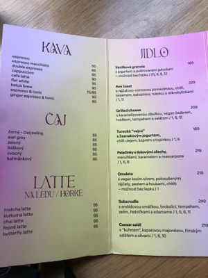  at Share Sweet and Espresso Bar in Prague